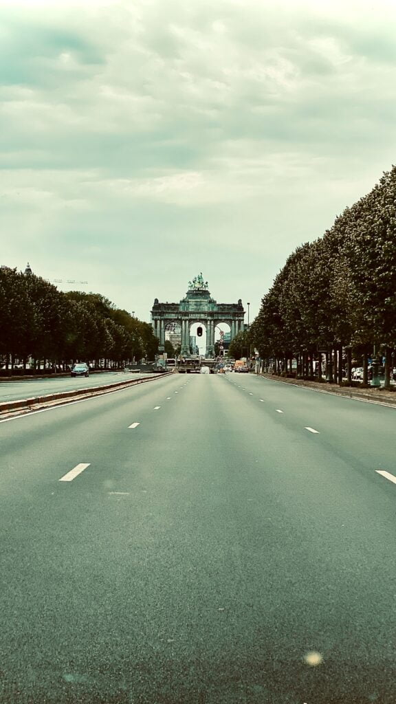 Parc du cinquantenaire à Etterbeek