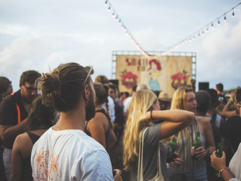 Festivaliers de Tomorrowland à Boom